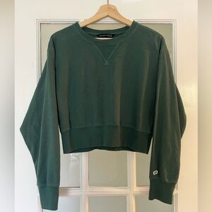 Abercrombie & Fitch Forest Green Sweatshirt